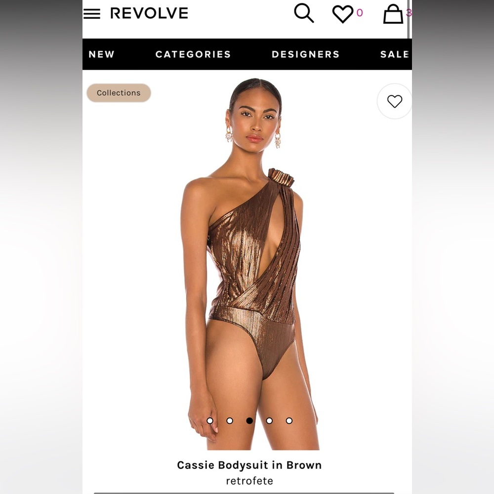 NWT sold out Cassie Bodysuit retrofete
